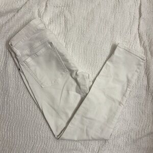 Lucky Brand Stella Skinny Jeans White Size 4 / 27 Mid Rise Stretch Denim